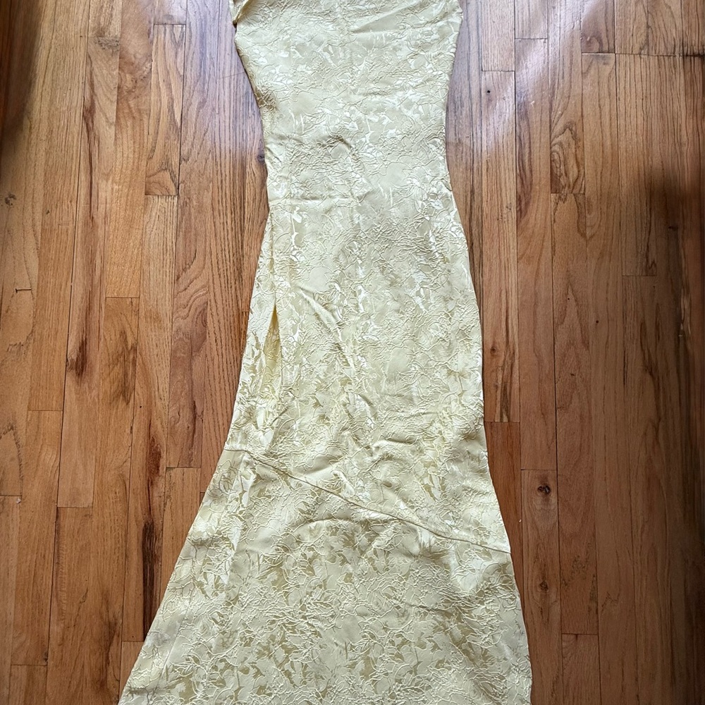 Babyboo Fashion Whitney Maxi Dress - Lemon